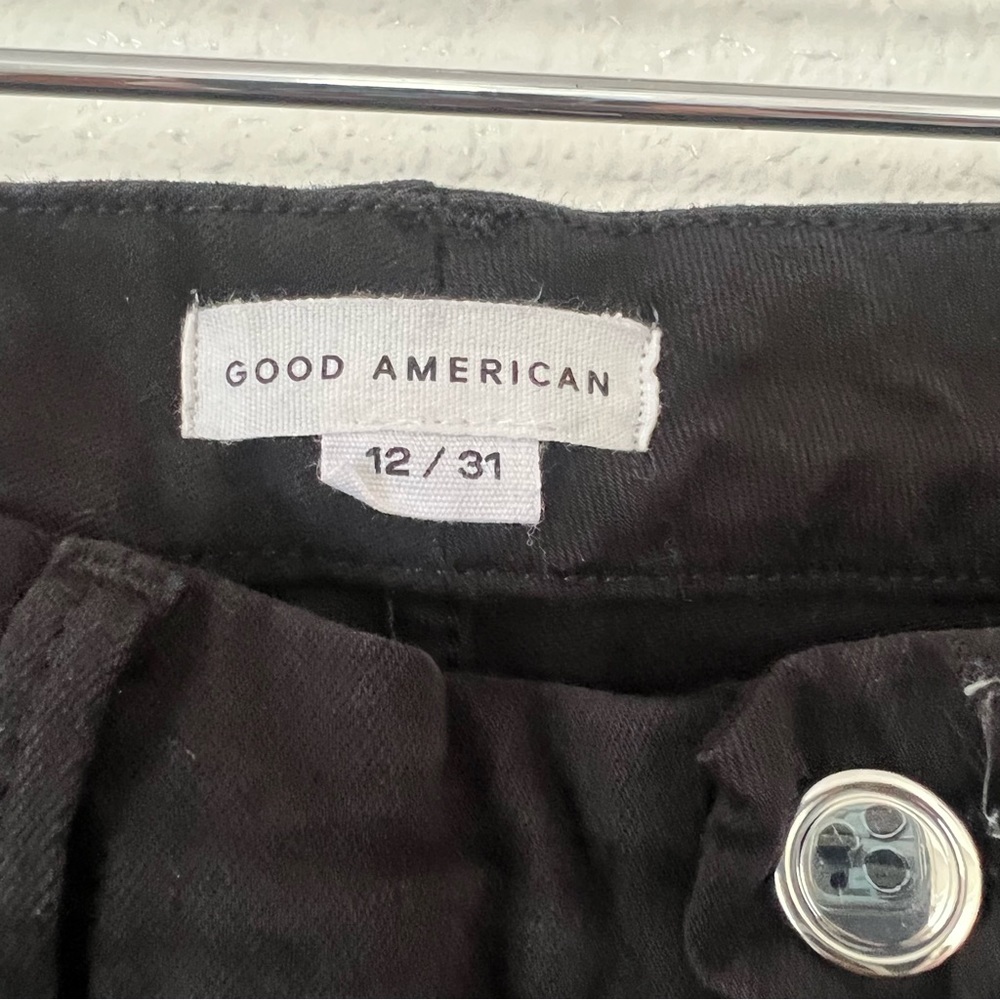 Good American Good legs High Rise Skinny Jeans 31 - Picture 10 of 10